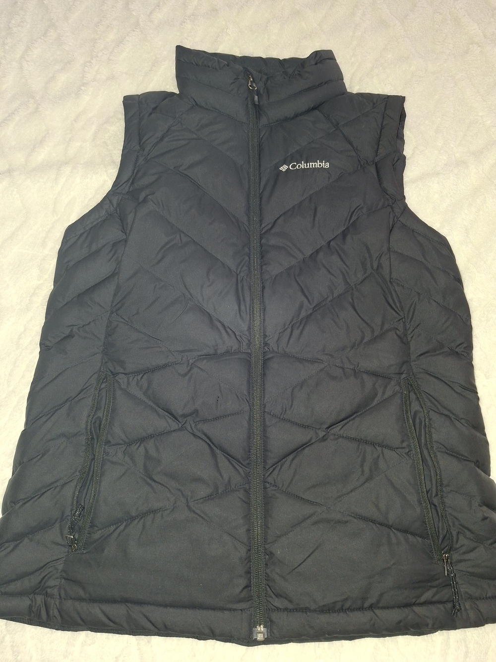 Columbia Black Quilted Puffer Vest